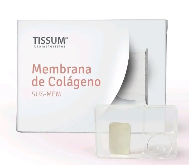 SUS-MEM 30x20x1mm Membrana Reabsorbible de Colágeno
